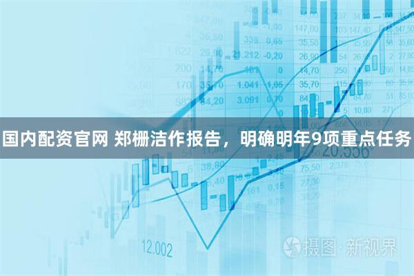 国内配资官网 郑栅洁作报告，明确明年9项重点任务